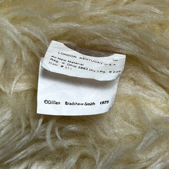 POSSUM TROT Dog Hand Puppet VTG 70s White Fuzzy Education Spot Shaggy Silly 1975 - Picture 5 of 11